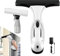 Window Vacuum Cleaner, Handheld Portable Electric Window Cleaner with 28cm Squeegee Head, 150ML Detachable Water Bottle, 300ML Spray Bottle, Ipx4 Waterproof