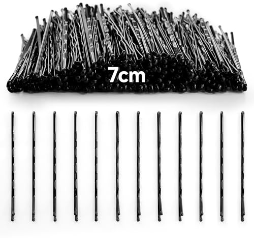 150 épingles à cheveux noires 7 cm en métal pour femmes et filles accessoires cheveux robustes pour chignons et coiffures quotidiennes ou occasions spéciales