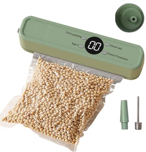 Cordless Automatic Vacuum Food Preserving Bag Sealer | Portable Mini Sealing Machine for Meat, Seafood, Chicken, Bread and Snacks | Home Freshness Device
