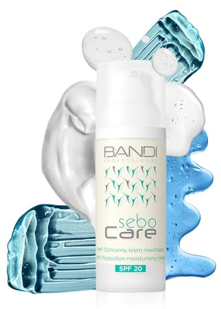 Bandi Pmf Protection Moisturising Cream Spf 20 Hydrating Face Cream Oil Control Matte Finish Sun Protection Even Skin Tone D-Panthenol Hyaluronic Acid 50ml