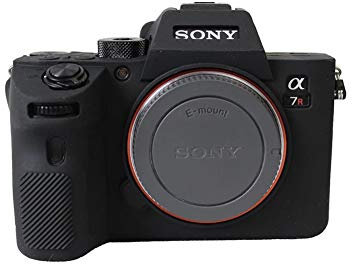 kinokoo Custodia in silicone per SONY ILCE-7RIII A7R3 A7R M3 a7riii Custodia protettiva in silicone (nero)