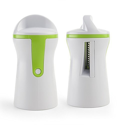 VanseRun Spiraliseur Trancheuse Végétale Eplucheur Julienne Spiral Slicer pour Spiralizer Légumes Courgette Nouilles Spaghetti Tagliatelle Carotte Concombre etc