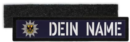 Patch Namens-Schild BPOL Streifen Uniform Bundes-Polizei Namen #34950