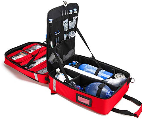 JTYX Erste-Hilfe-Rucksack, Camping Erste-Hilfe-Kit Trolley EIN Allzweck-Erste-Hilfe-Kit Für Notfälle Zu Hause, Im Auto, Am Arbeitsplatz, Beim Wandern Oder Zum Überleben