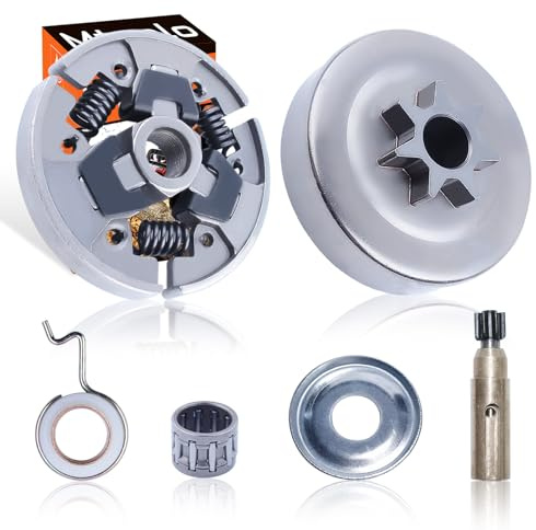 Mtanlo .325Kettenrad Kupplung Kit für Stihl 025 023 021 MS250 MS230 MS210 Kettensäge, Kettenrad und Kupplung mit Ölpumpe Schneckengetriebe Kupplungsscheibe1123 640 3200 1123 640 7102