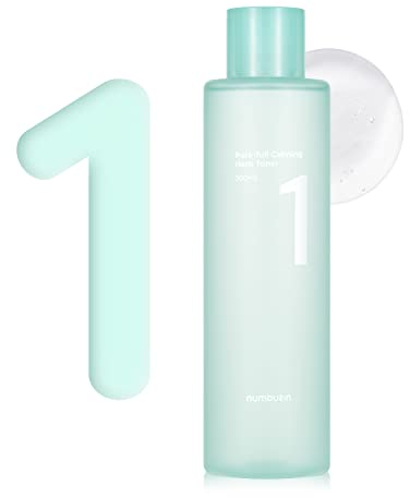 numbuzin N°1 Tonique | Tonique aux plantes apaisantes | Peau à tendance acnéique, hydrate, apaise en profondeur | Centella Asiatica | Beauté coréenne | 300 ml