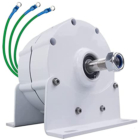 Lichtmaschine Dreiphasen, DIY 3000W 5000W 8000W 10000W 12V 24V 48V Permanentmagnet ohne Getriebe niedrige Geschwindigkeit 600rpm Seltene Erde Ndfeb Lichtmaschine AC Permanentmagnet f