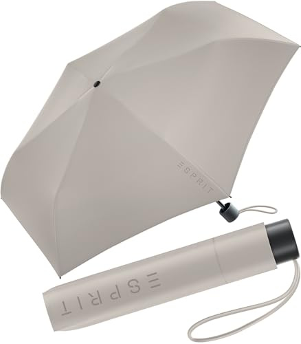 Esprit Mini parapluie de poche Slimline FJ 2022, Atmosphere, 95 cm, Parapluie de poche avec ouverture manuelle