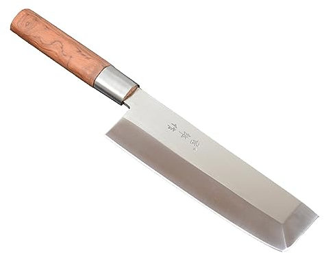 LIUJOU Coltello giapponese for sashimi Coltello da cucina Deba Sushi Chef in acciaio inossidabile 5CR15 for affettare la mannaia for testa di pesce salmone