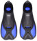 Pinne Da Nuoto Corte - Pinne Da Snorkeling Da Uomo, Pinne Da Sub Leggere | Pinne Da Allenamento Per Il Nuoto, Pinne Morbide Ed Ergonomiche Per L'acqua, Attrezzatura Per L'immersione, Pinne Corte Per U