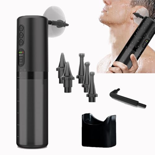 Ear Wax Removal Kit - Electric Water Powered Ear Cleaner with 4 Cleaning Modes for Adult Kids - IPX5 Waterproof Ear Irrigation Flushing Cleaning Tool USB Rechargeable for Home Travel Use