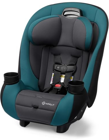 Safety 1st Ellaris 3-in-1 Convertible Autositz, Slim-Fit, nach hinten und vorne, 5-Wege-Kopfstütze, 3-in-1-Anpassung, leicht zu tragen, mit waschbarem Sitzkissen in