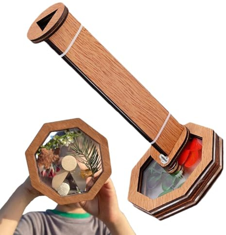Forniture per la creazione di caleidoscopi, kit artigianato di caleidoscopio, Kit di caleidoscopio rotante per bambini, Set di artigianato fatto a mano per bambini, giocattoli di intrattenimento per a