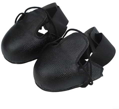Cubiertas de zapatos de seguridad con puntera de acero, protección antigolpes, antideslizante, equipo de seguridad industrial para hombres y mujeres, tallas europeas 32-45, negro, 22 x 10 x 9 cm