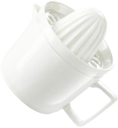 VICASKY Spremiagrumi e Design Compatto Manuale Bianco Materiale Sicuro in Ceramica per Spremere Frutta in Cucina