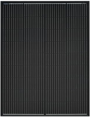 enjoy solar® Módulo Solar Monocristalino Bifacial 150W 36V, celdas de 182mm – ideal para placa de balcón, caseta de jardín, cocheras, tejados de garaje (para sistema fotovoltaico de 24V)