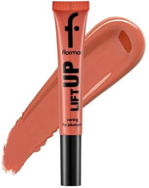 Flormar Lift Up Caring Lip Plumper Lip Gloss 003 Sweet Marmalade – Aufpolsternder Lipgloss mit Hyaluronsäure-Effekt