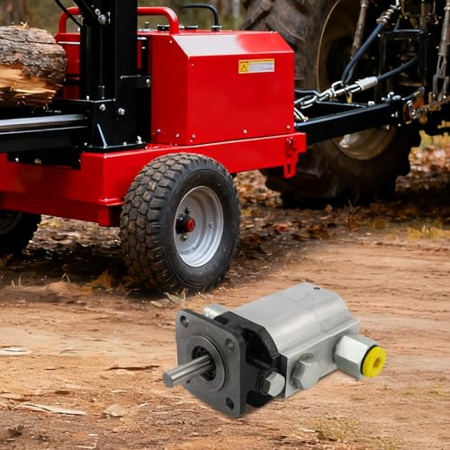 Pompa idraulica per spaccalegna 13 GPM/16 GPM, 3600 giri/min, pompa idraulica per spaccalegna in alluminio, 3000 PSI, pompa ad ingranaggi per macchine spaccalegna con filettatura NPT da 1/2 pollici