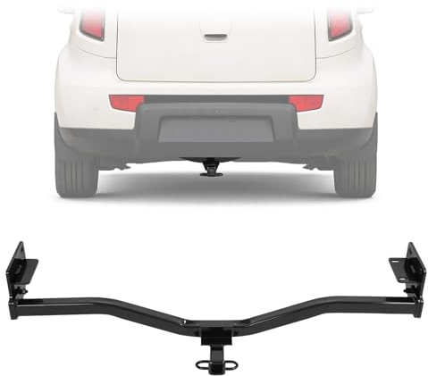 Gelacie Class 1 Trailer Tow Hitch Receiver 1.25 Compatible with 2010-2013 Kia Soul All Models