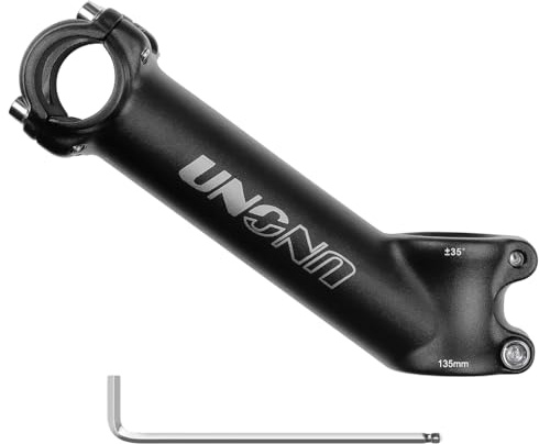CYSKY Potence de Guidon VTT 25,4 31,8mm 35 Degrés 60/70/75/90/110/135mm en Alliage Aluminium, Potence Velo Courte pour VTT, Vélo de Route, Trail, Enduro, BMX, Ebike