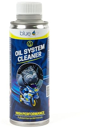 blue Oil Cleaner System Dissolve Le incrostazioni, Neutralizza Gli acidi nocivi del Motore, Riduce l’Usura del Gruppo Motore