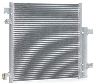 RIDEX 448C0307 Klimakondensator Klimaanlage Auto mit Trockner Kompatibel mit CHEVROLET SPARK M300 42422272 94554553 95326120
