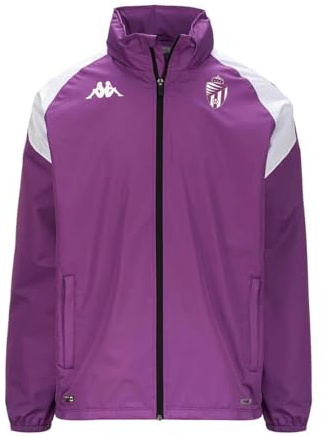 Kappa chaqueta ADVERZIP PRO 7 VALLADOLID 23-24, XL, Morado/Blanco, Hombre