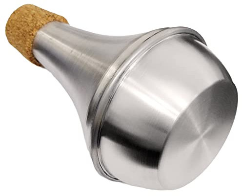 Trompeten-Schalldämpfer aus Aluminiumlegierung, Kork, Trompete, Dämpfer, Übungsschalldämpfer, Messing, Musikinstrument