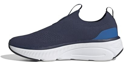 adidas Herren Cloudfoam GO Sock Shoes Schuhe, Dark Blue/Halo Silver/core Black, 45 1/3 EU