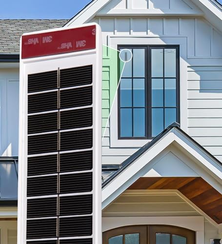 DENFOON Effizientes Solarpanel - Sonnenenergie für Ihre motorisierten Rollos und Jalousien