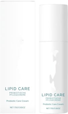 Probiotische Lipidcreme für empfindliche Haut – Lindert Rötungen, Gesichts- und Körperpflege, 75 g