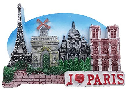 3D Paris Frankreich Kühlschrank Kühlschrankmagnet Tourist Souvenirs Handmade Harz Handwerk Magnetischen Aufkleber Home Küche Dekoration Reise Geschenk