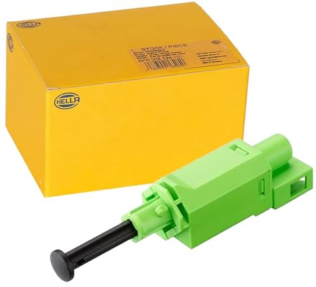 HELLA 6DD 010 966-631 Schalter, Kupplungsbetätigung (Tempomat) - 12 V | Kompatibel mit: AUDI Q7, Q7 Van, VW AMAROK, AMAROK Pritsche/Fahrgestell, GOLF IV Cabriolet, SHARAN, SHARAN VAN, TOUAREG