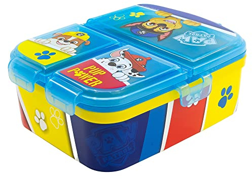 Kinder-Lunchbox XL mit 4 Fächern von Paw Patrol