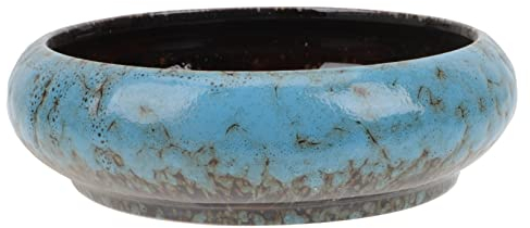 Yardenfun Keramik Pflanztopf Vintage Blumentopf Dekorativer Blumentopf Gartenblumentopf Kreativer Für Sukkulenten Praktischer