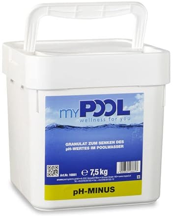 Schnell lösliches Granulat zur pH-Wert Senkung und Stabilisierung - pH-Senker - myPool pH-Minus Granulat (7,5 kg)