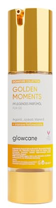 glowcane Golden Moments Parfüm Öl Damen | Luxuriöser & fruchtiger Duft | 100% alkoholfrei | Pflegender Ölkomplex | Geschenke für Frauen | Ohne Schadstoffe | Tierversuchsfrei & vegan