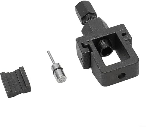 Motorrad-Kettenbrecher für DID-Stil, robust, für Motorradketten, Kettenbrecher, Splitter, Nietzange, Reparaturwerkzeug, Schwarz