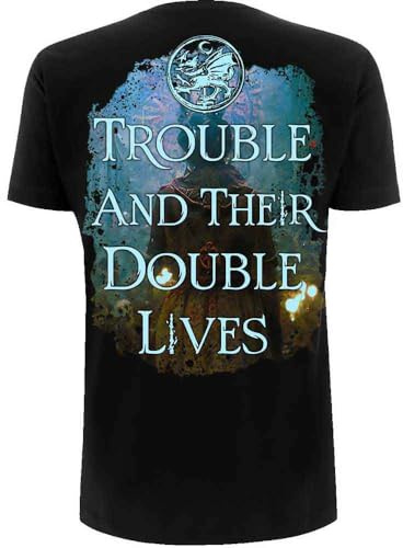Cradle of Filth T Shirt Trouble & Their Double Lives Official Unisex Black M