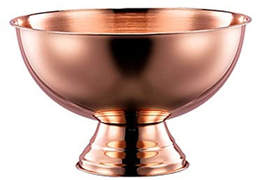 Stainless Steel Gold Silver Rose Gold Big ICE Bucket Bowl Champagne Large Champagne Bar Bucket Beer Bucket Basin (Color: Gold)