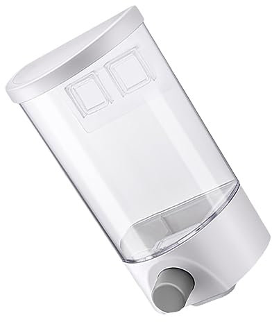 OKUMEYR Wall Mounted Storage Jar 1l Seal Container for Coarse Cereal Food Storage Organizer for Kitchen Use