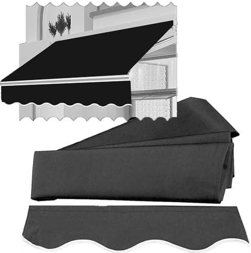 Ausziehbares Terrassenmarkise, Sonnenschutz, 6 x 3 m, Outdoor-Schattenstoff für 3 m und 6 m Markisen