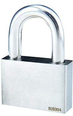 Schweres Vorhängeschloss für den Außenbereich, Vor Hauptschlüssel-Vorhängeschloss, ein Schlüssel for Öffnen mehrerer Schlösser, wasserdichtes und rostfreies Edelstahl-Vorhängeschloss for den Außenbere