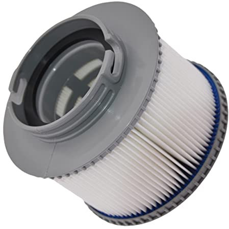 DECOMELODY Filtre De Piscine Gonflable Rond Remplacement Pompe Filtration Piscine Spa Accessoire Nettoyage