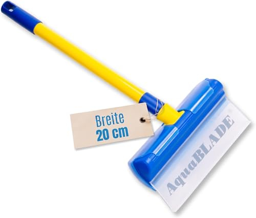 Rasqueta de silicona de 20 cm con depósito