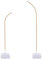 Kit Arco Palloncini, Mezzo Arco Palloncini Struttura Riutilizzabile con 30 Clip & Base, Regolabile Forma di Piegatura Libera 2,5 m-1,5 m, per Matrimoni Compleanni Festa Event