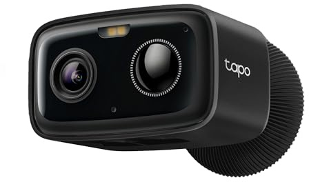 Tapo 1080p Outdoor Wireless Security Camera - Up to 180-Day Battery, Person Detection, Color Night Vision, Subscription-Free Local Storage or Optional Cloud, Works with Alexa & Google Assistant, C401