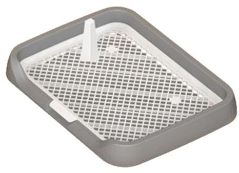 Indoor Hundeklo mit Kunstrasen - Höhenverstellbarer Hundetoilette Rasen für Balkon & Wohnung | Robuste PIPI Matte & Toiletten Training System für Welpen, Ausgewachsene Hunde & Katzen