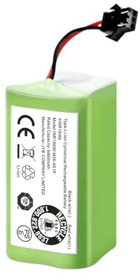 Batería De Repuesto De 14,4 V Y 2600 MAh, Compatible Con Conga, 990, 1090, 1790, 1990, Deebot N79S, N79, DN622, Robovac 11, Tesvor X500(2600mah)