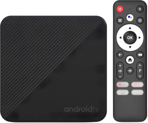 Android TV Box 14.0, Media Player, Android Box 4K, 2GB RAM 16GB ROM RK3518 Quad Core, 2.4G /5G Dual-Band WIFI Bluetooth 5.0, Ethernet 10/100M TV Boxs Androids
